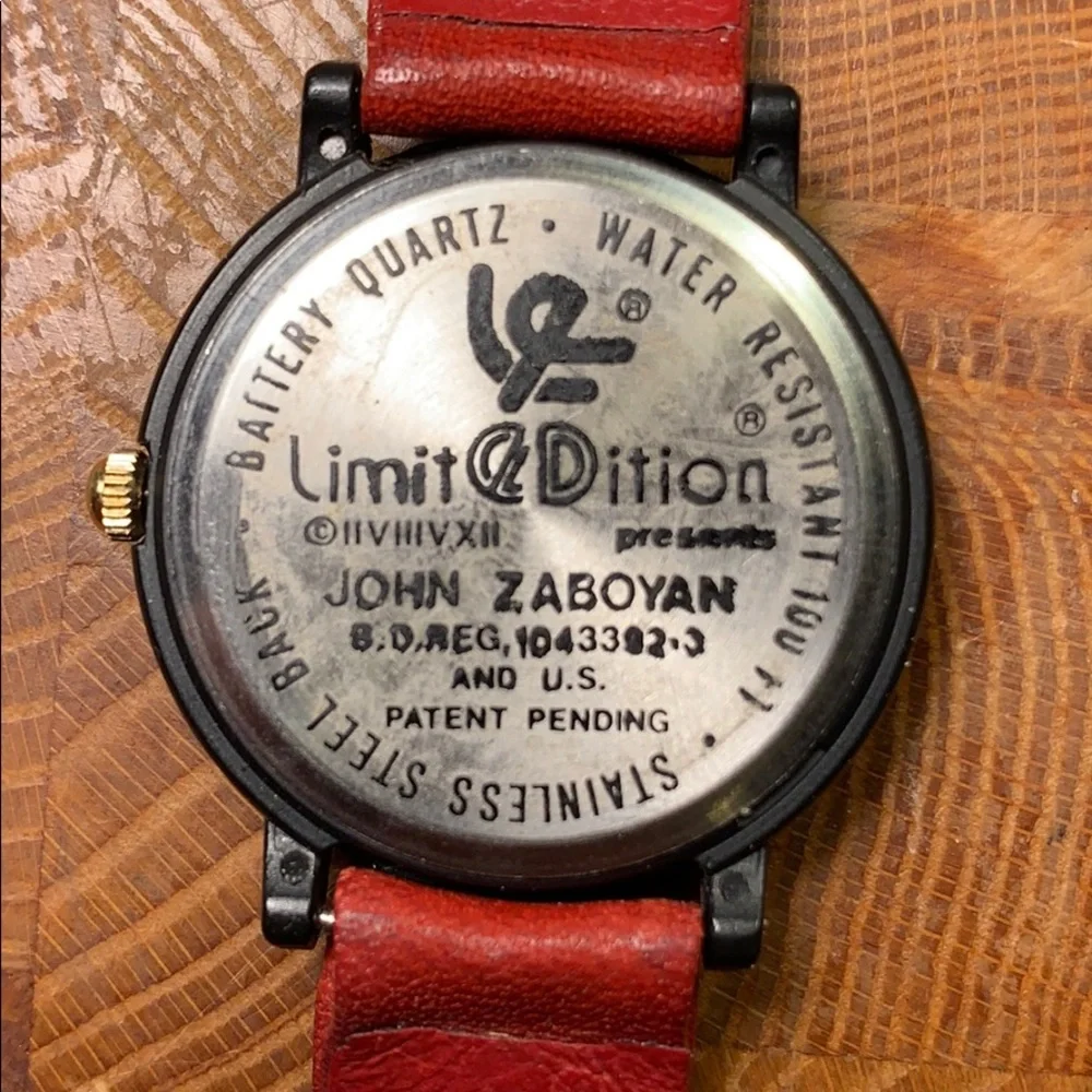 John Zaboyan Limited edition water resist watch